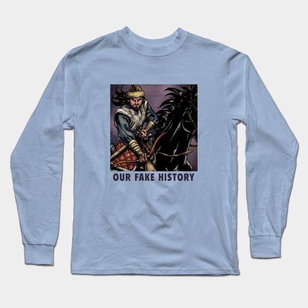 Attila the Hun Long Sleeve T-Shirt by Our Fake History